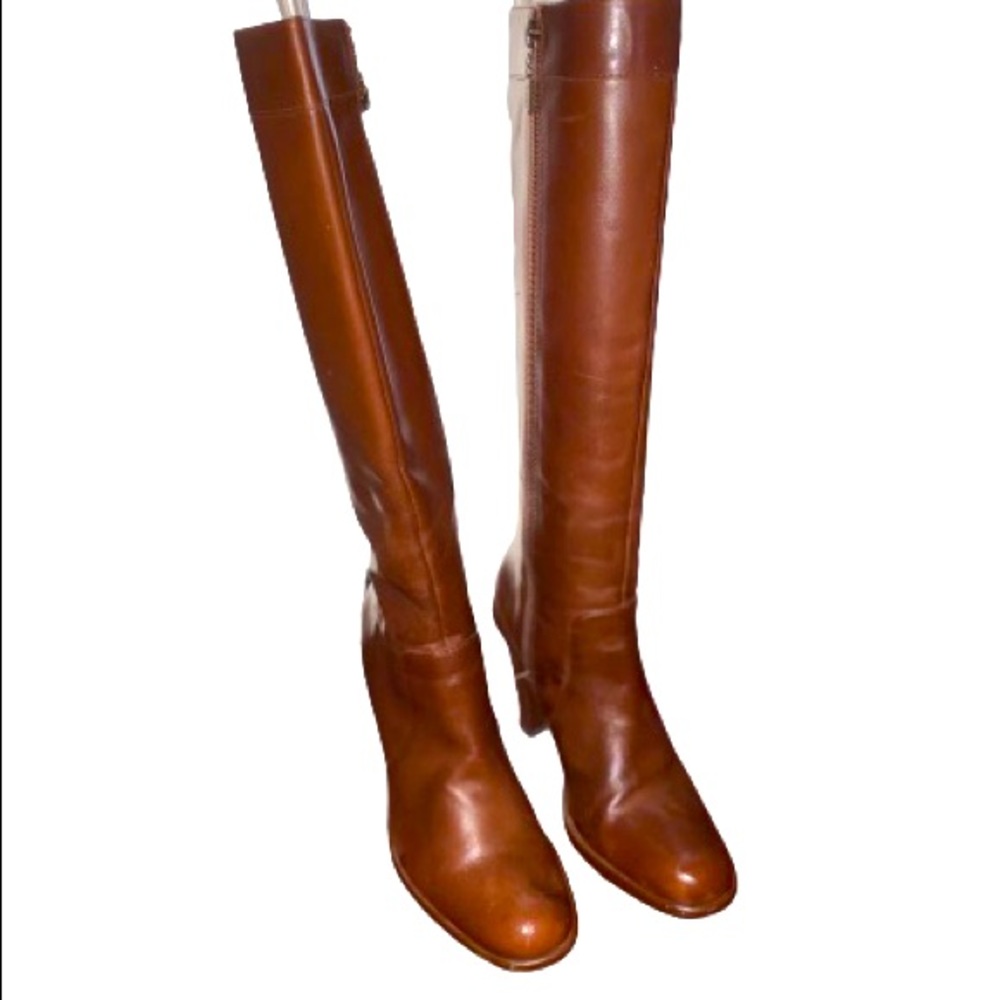 Tommy Hilfiger Leather Block heel boots